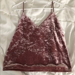 Velvet top
